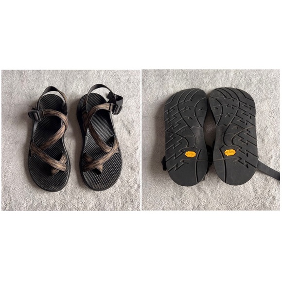 Chaco Men's ZX1 Classic Outdoor Sport Vibram Sandal Army Green Beech Black - Picture 3 of 13